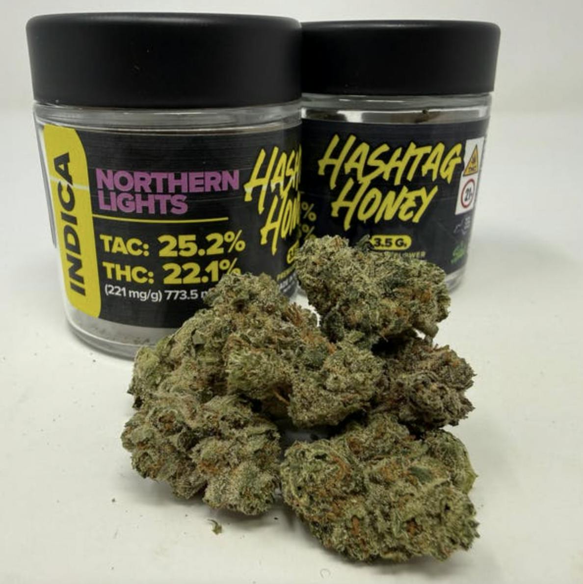 Hashtag Honey | Northern Lights | Big Buds | 3.5g by Hashtag Honey