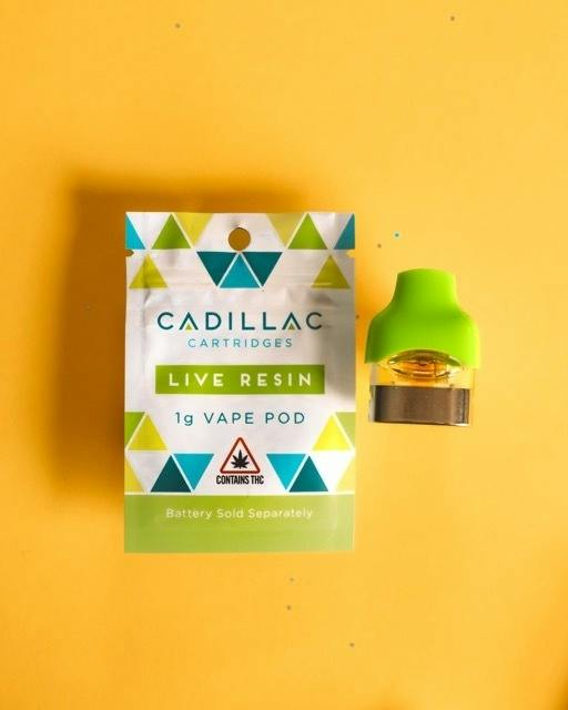 Cadillac Live Resin 1ml Pod - All Gas OG (I) by Cadillac Cannabis