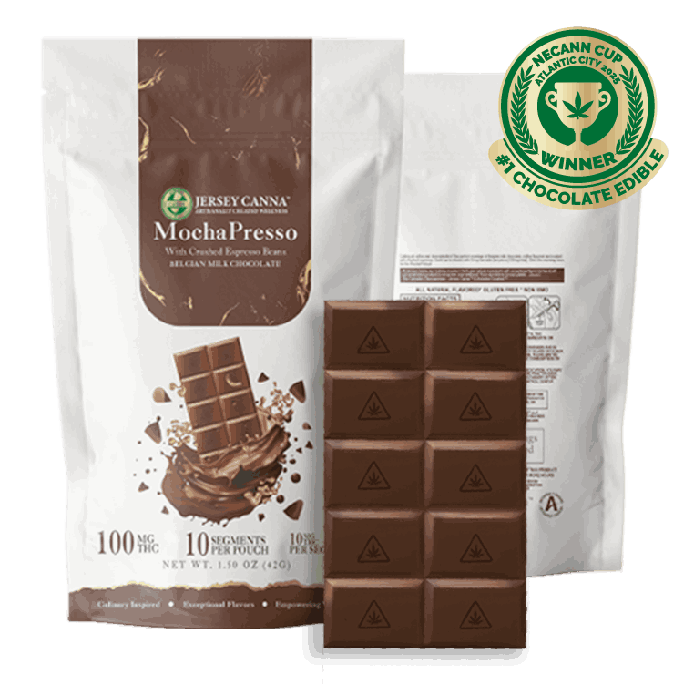 Mochapresso Milk Chocolate Cannabar | Chocolates | 10pk | 10mg/ea