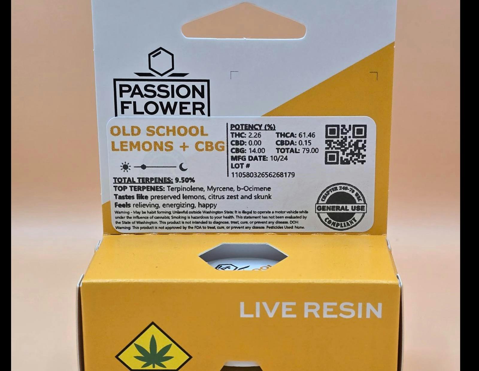 Old School Lemons | Solvent | 1g