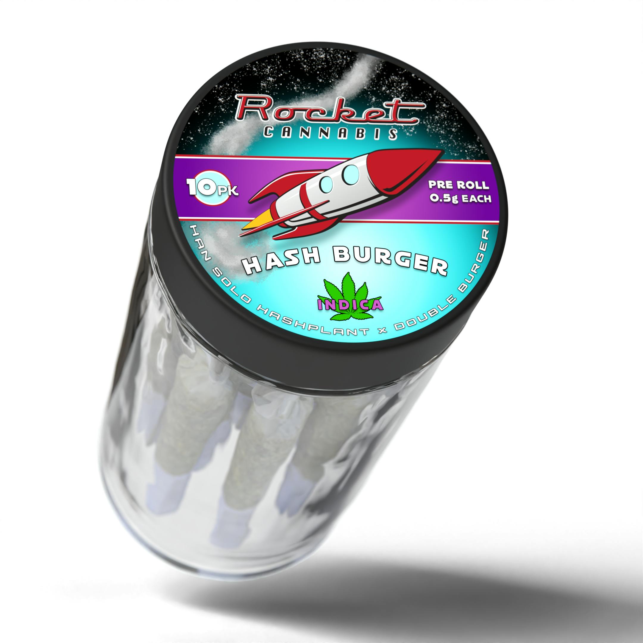 hash burger | Minis | 0.5g | 10pk at Nature's Gifts
