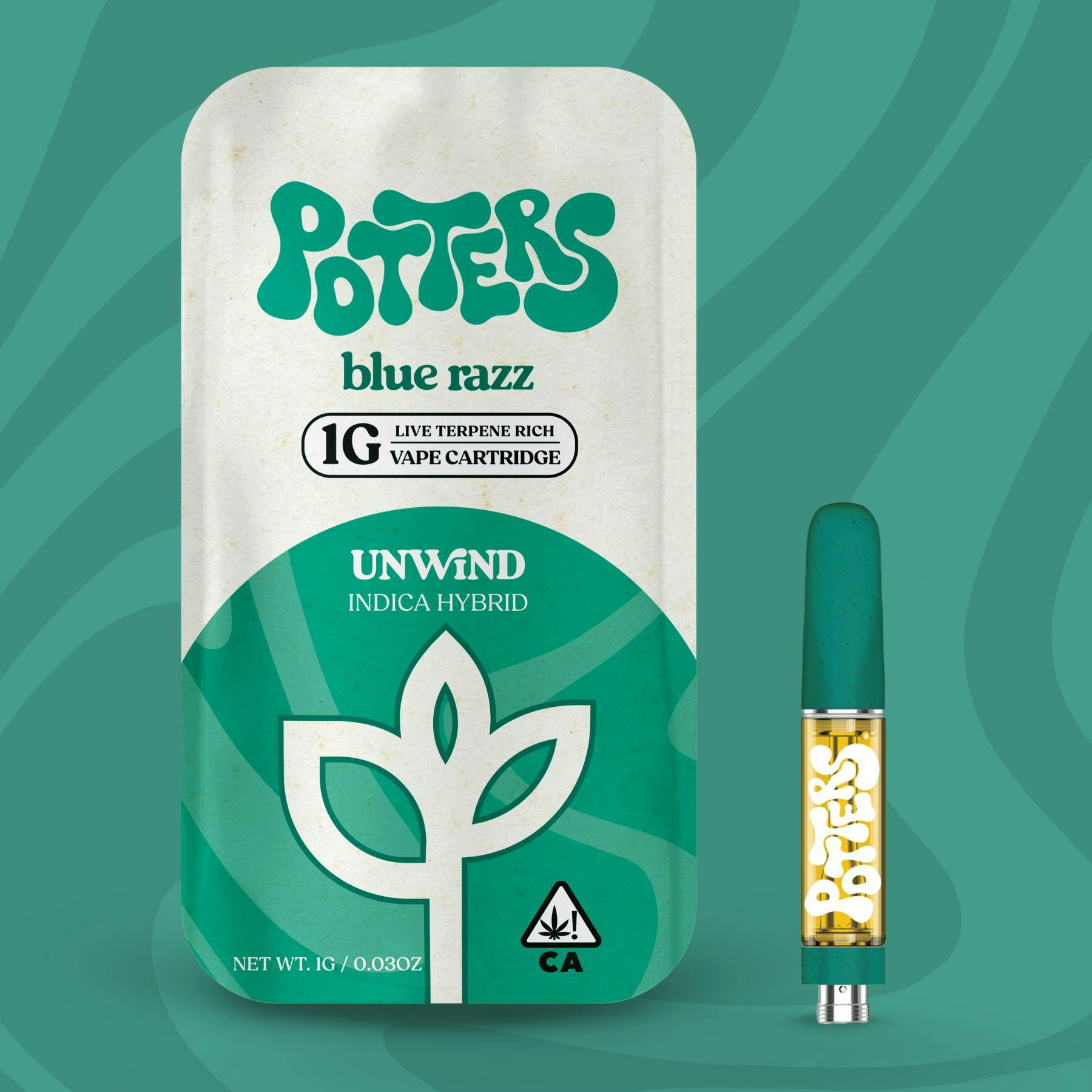 Potters: Blue Razz