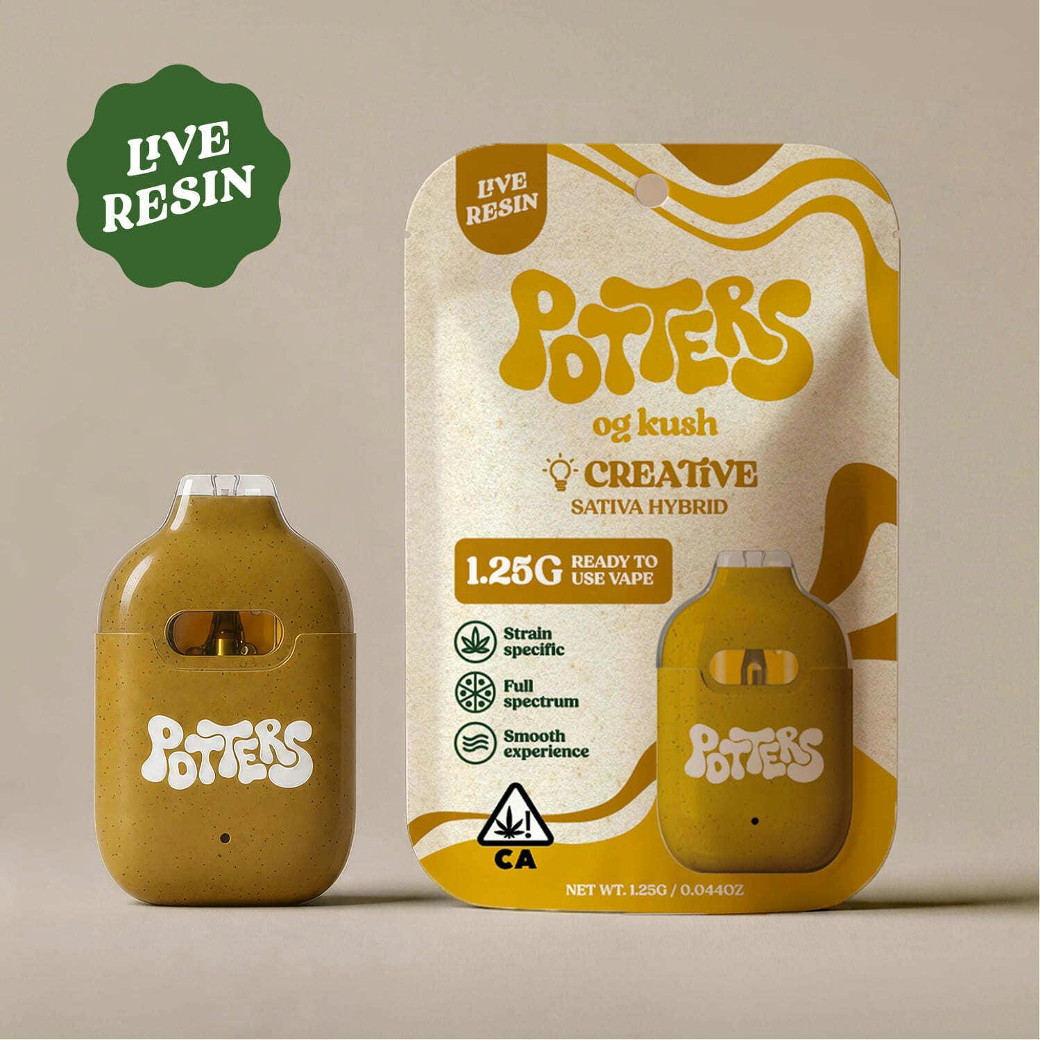 1.25g | Live Resin RTU | OG Kush