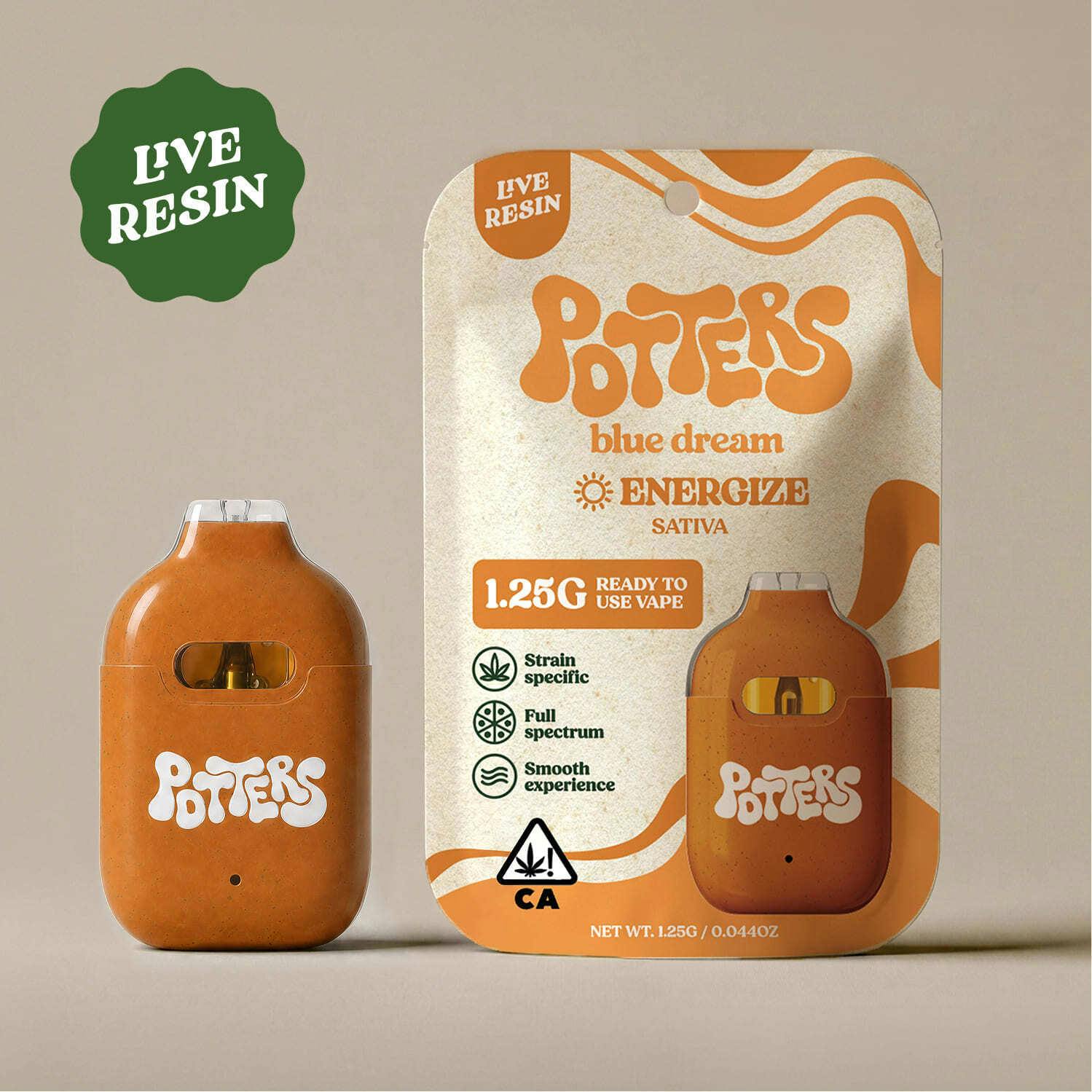 Blue Dream | Live Resin Disposable | 1.25g