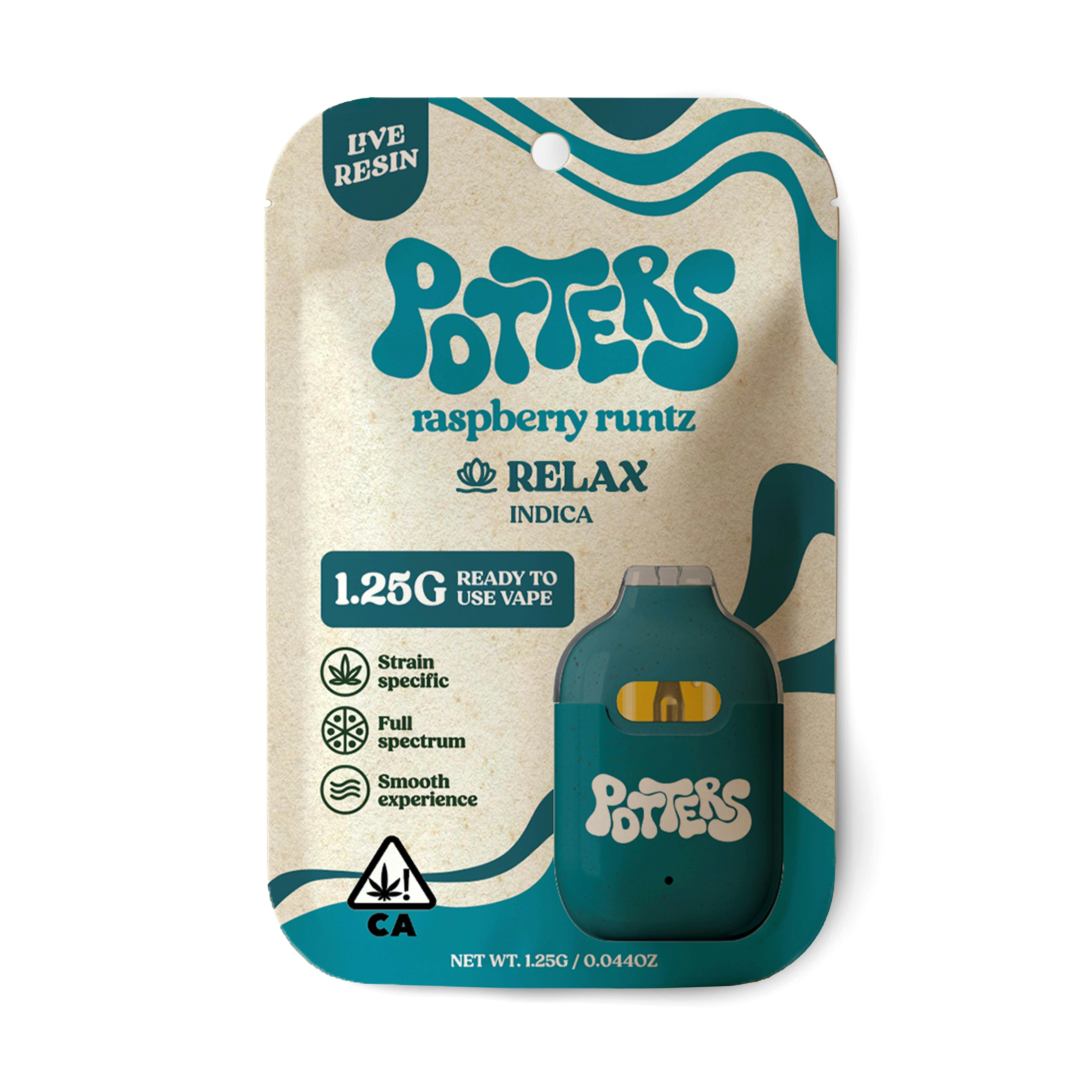 Potters: Raspberry Runtz