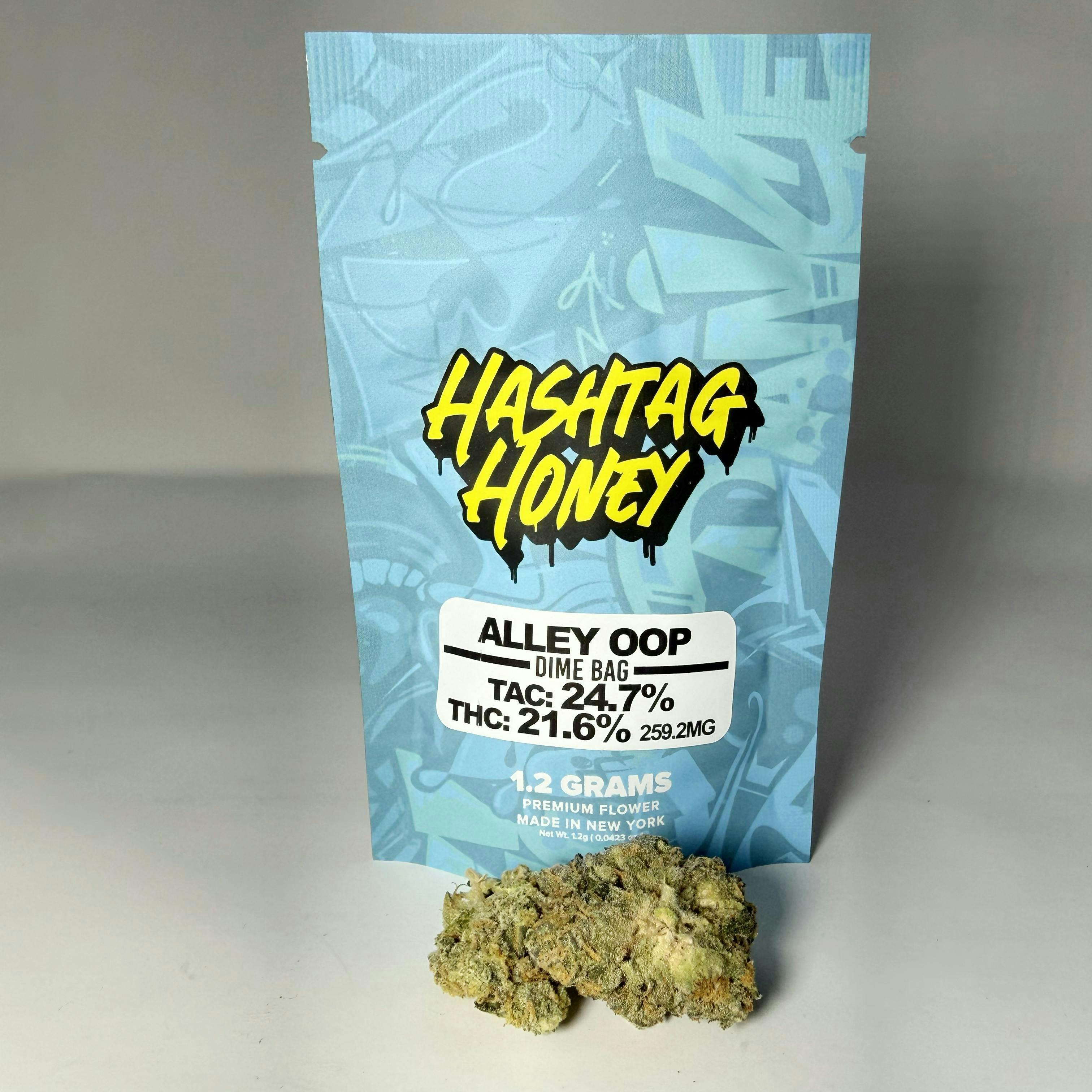 Hashtag Honey | Alley OOP | Big Buds | 1.2g Dime Bag by Hashtag Honey