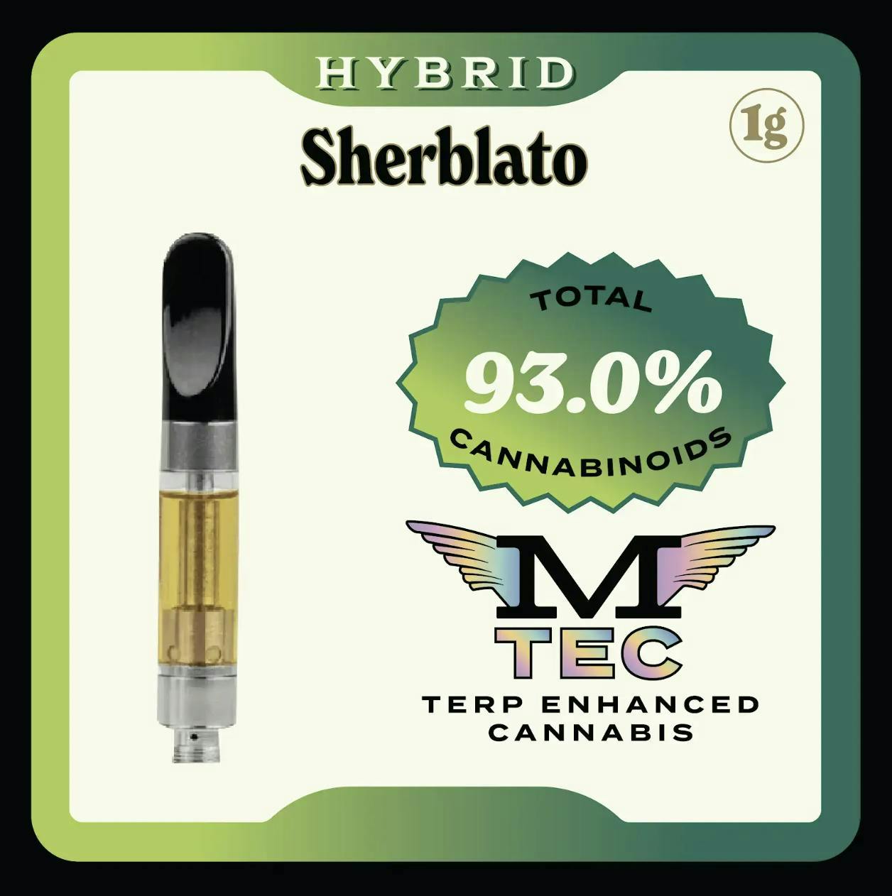 Sherblato | M-TEC Cartridge | 1g by Mule Extracts