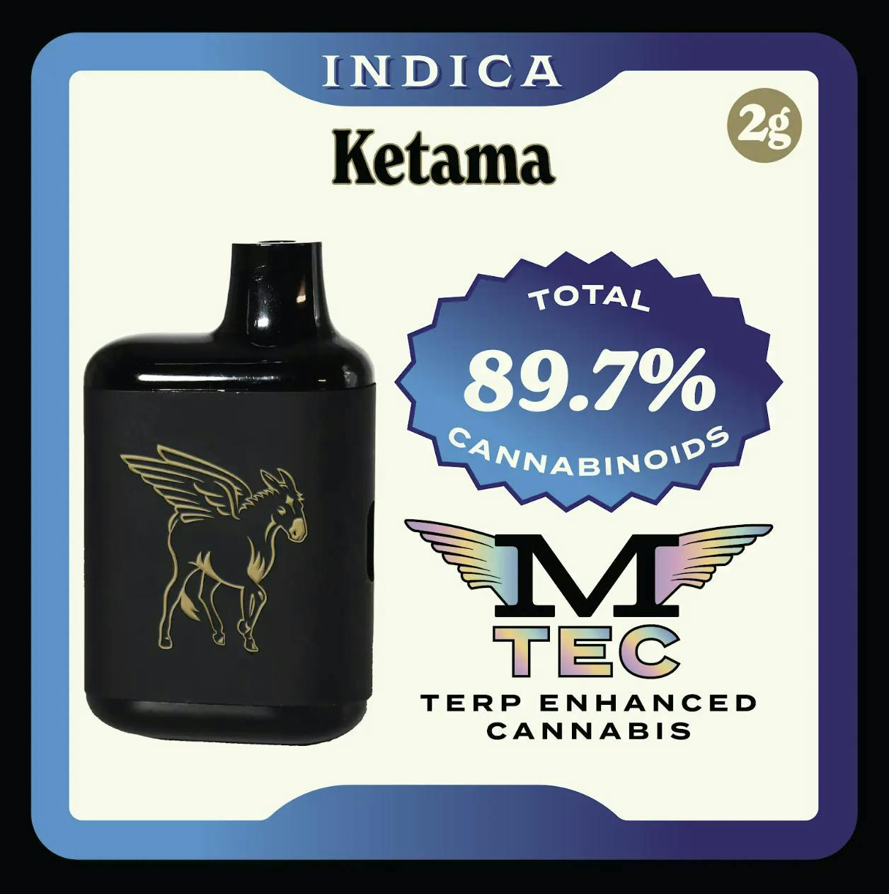 Ketama | Dank Tank LR Disposable | 2g by Mule Extracts