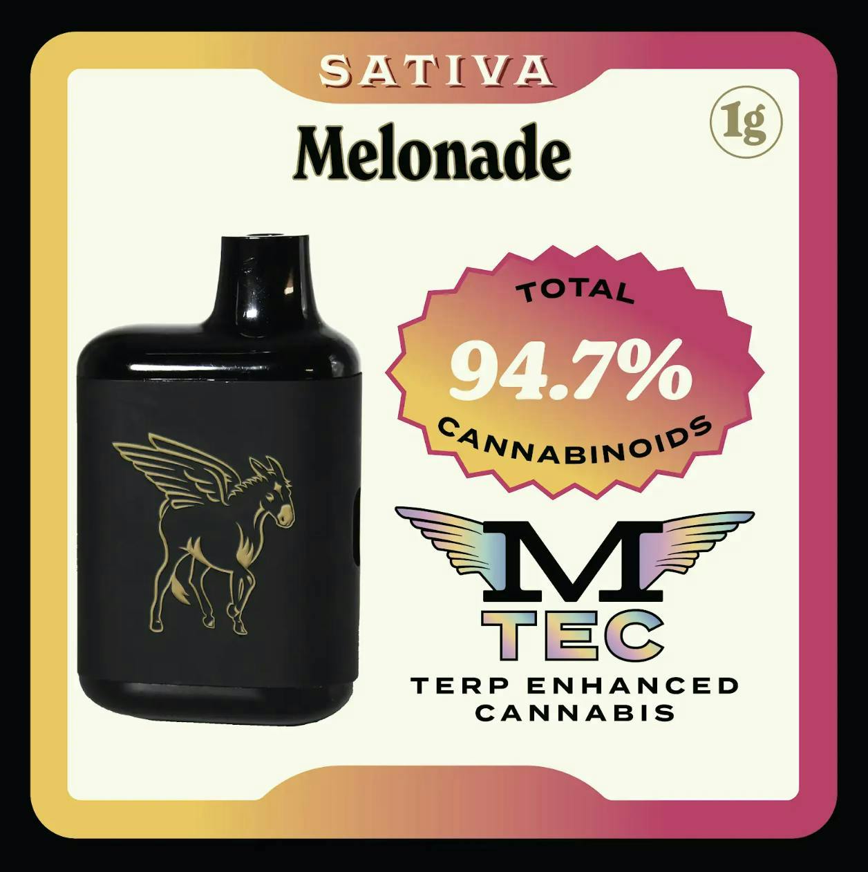 Melonade | Dank Tank LR Disposable | 1g by Mule Extracts