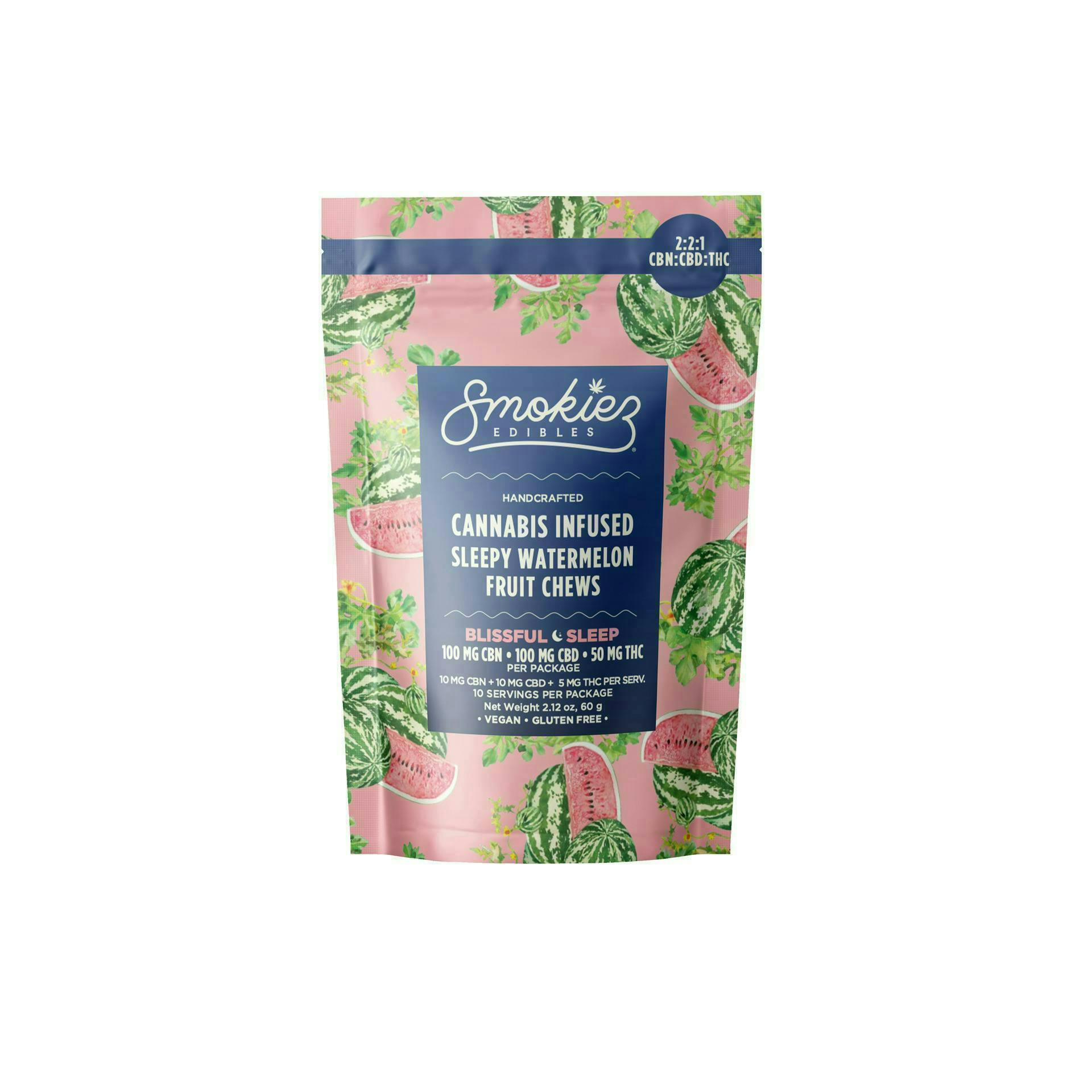 Smokiez Edibles — Sleepy Watermelon Fruit Chews