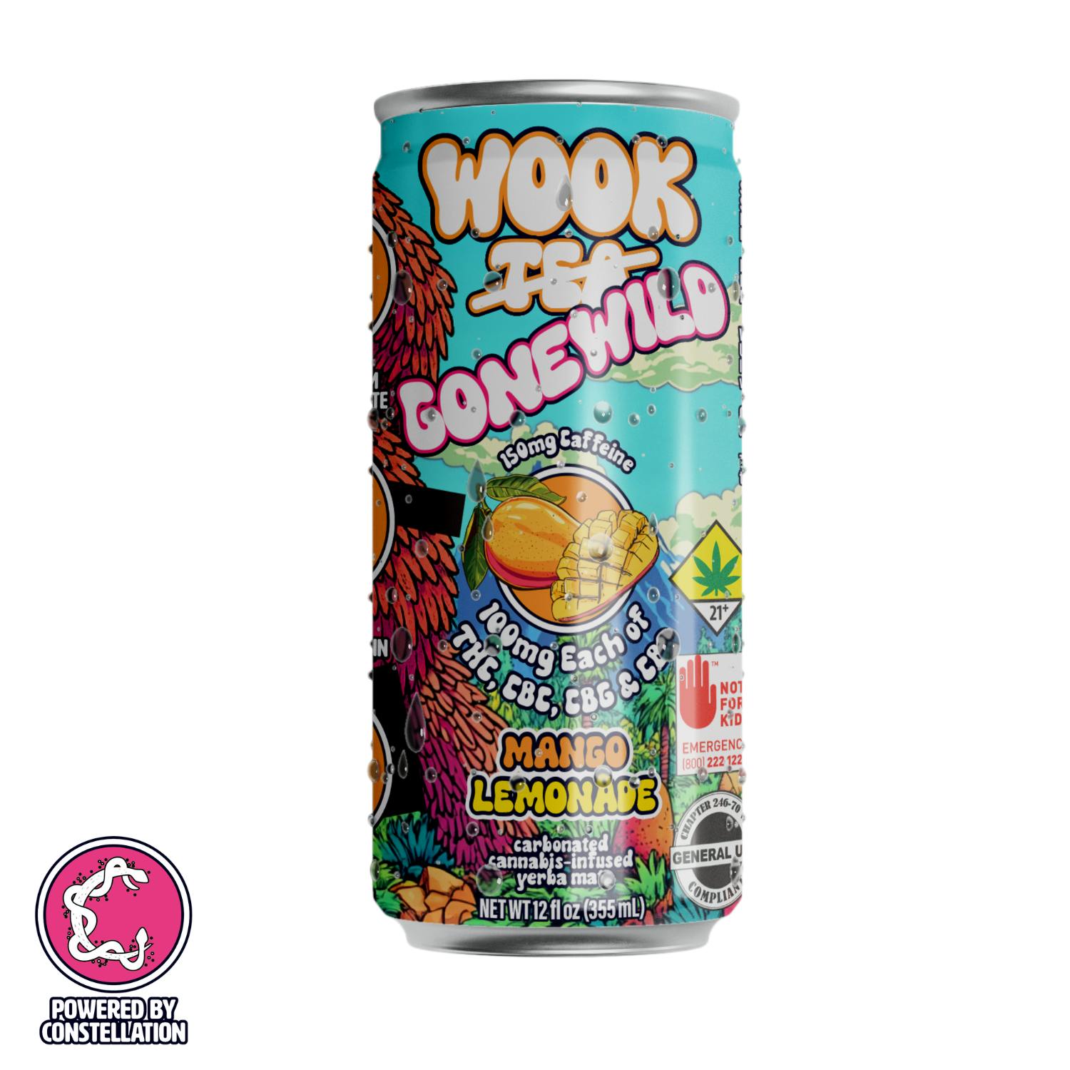 Mango Lemonade | Non-carbonated | 100mg | 355ml