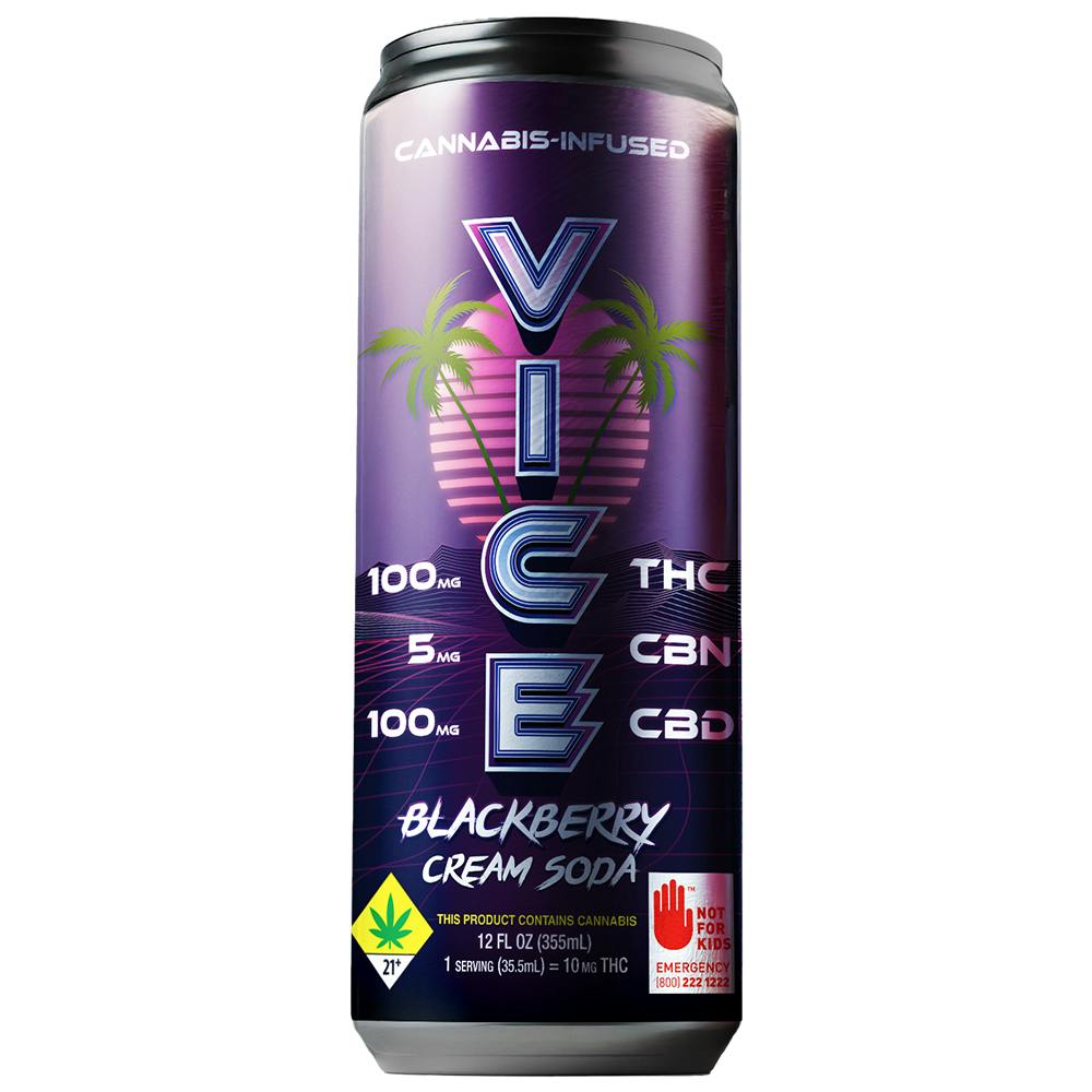 Blackberry Cream Vanilla | Non-carbonated | 100mg | 12fl oz