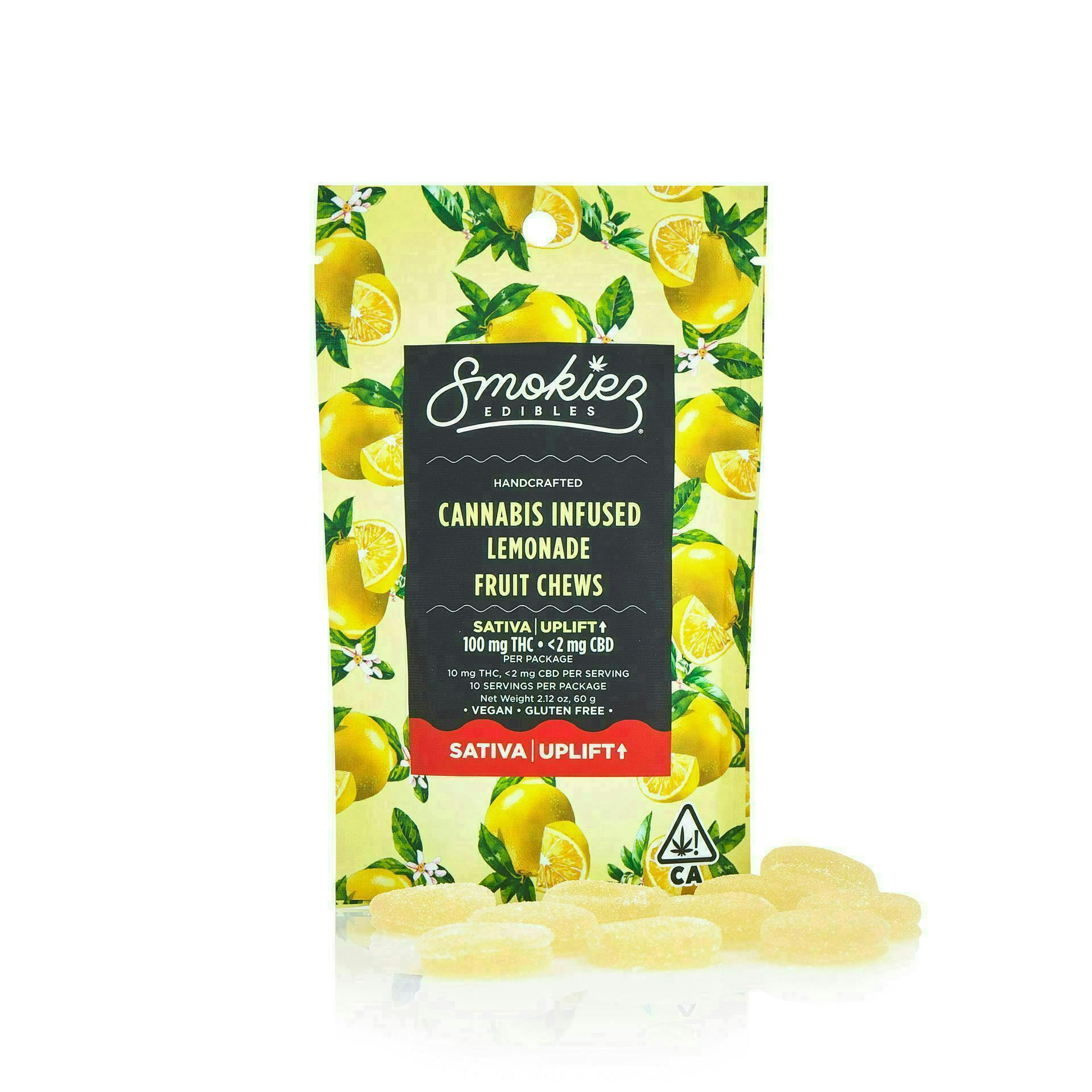 Lemonade Gummies | 100mg | 10ct | 10mg/ea