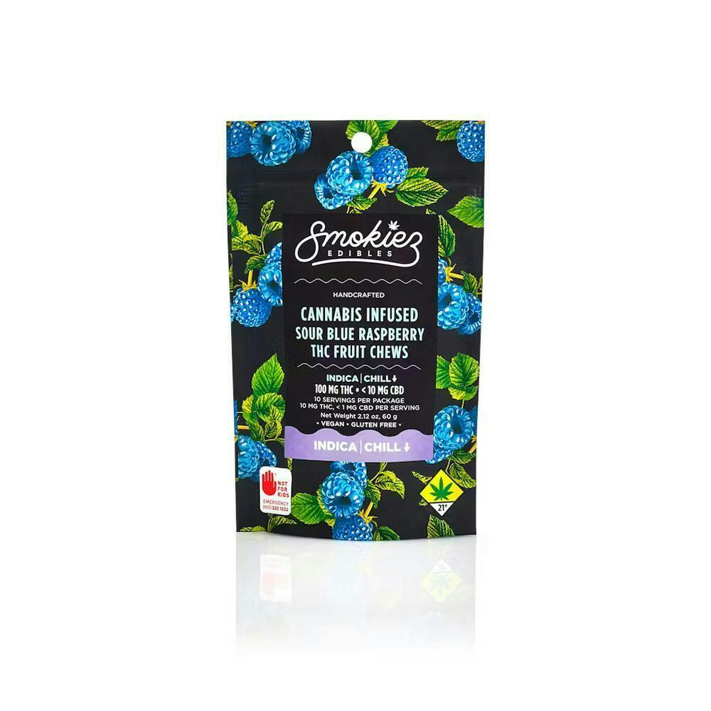 Smokiez Edibles — Sour Blue Raspberry