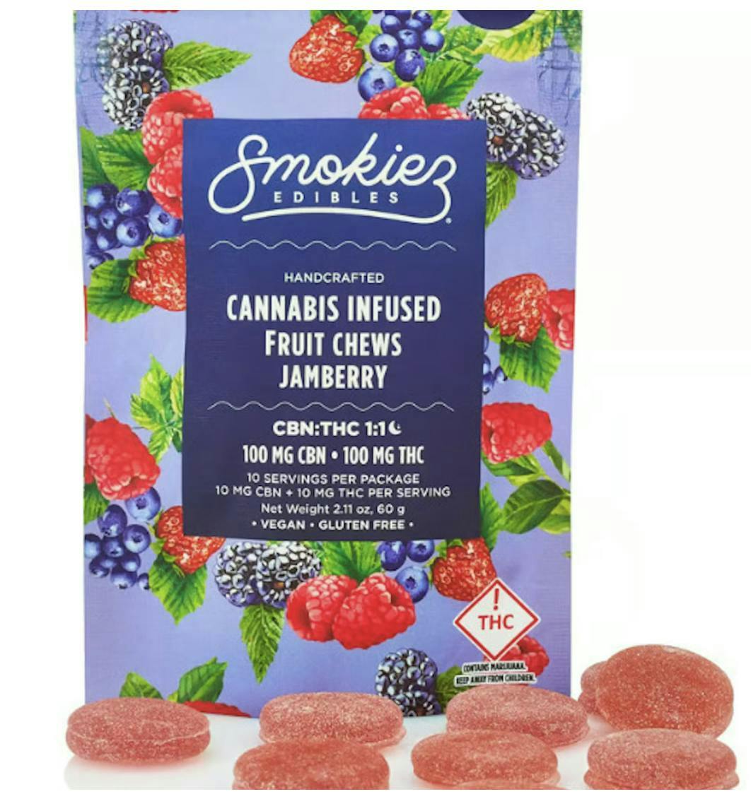 Smokiez Edibles: Jamberry Fruit Chews