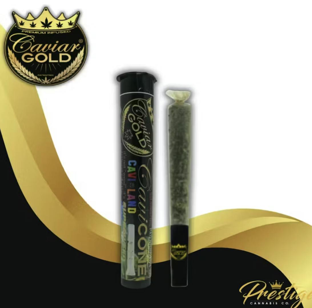 Cavi Cone | Cavi Land | Infused Pre-Roll | 1g by Caviar Gold