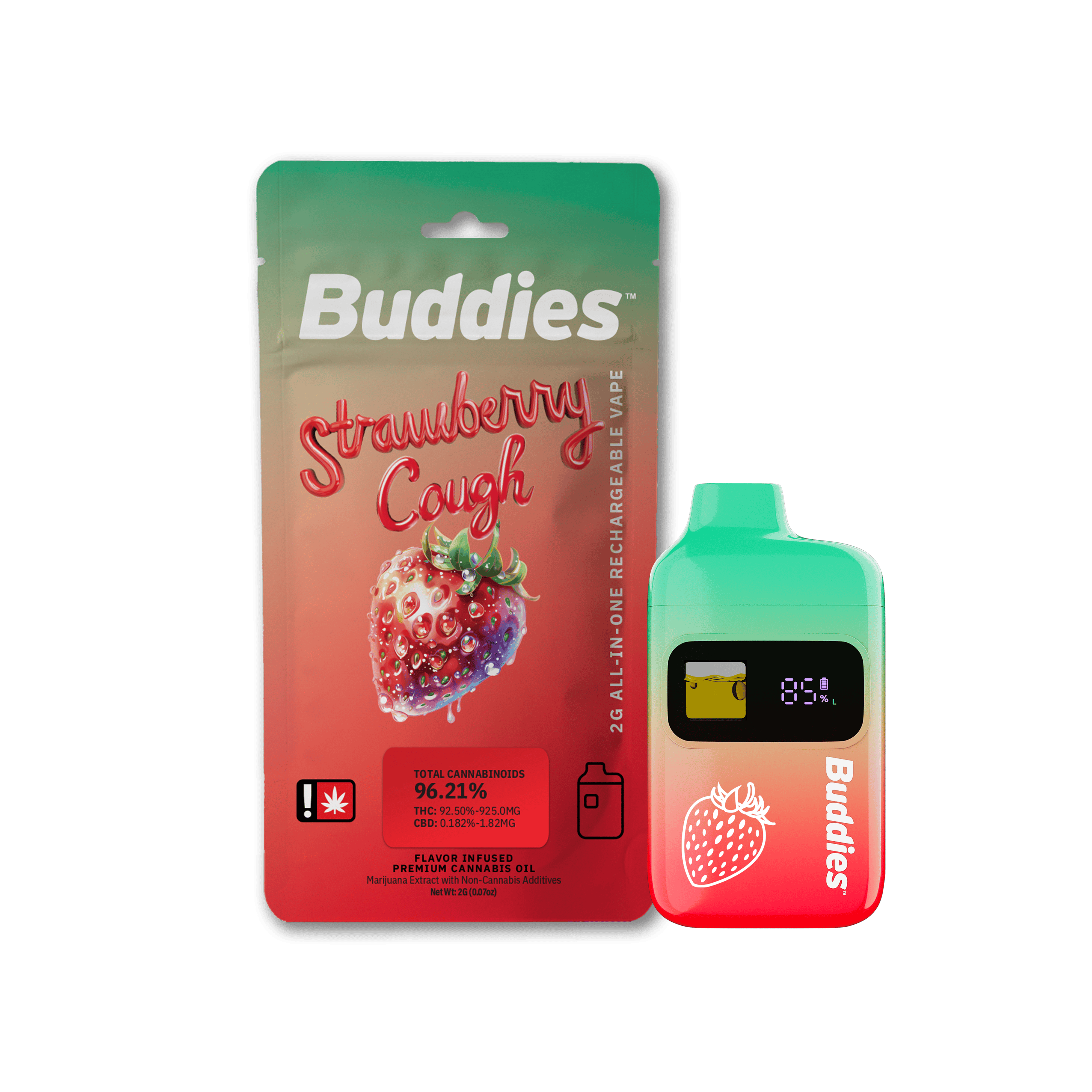 Buddies Brand: Strawberry Cough
