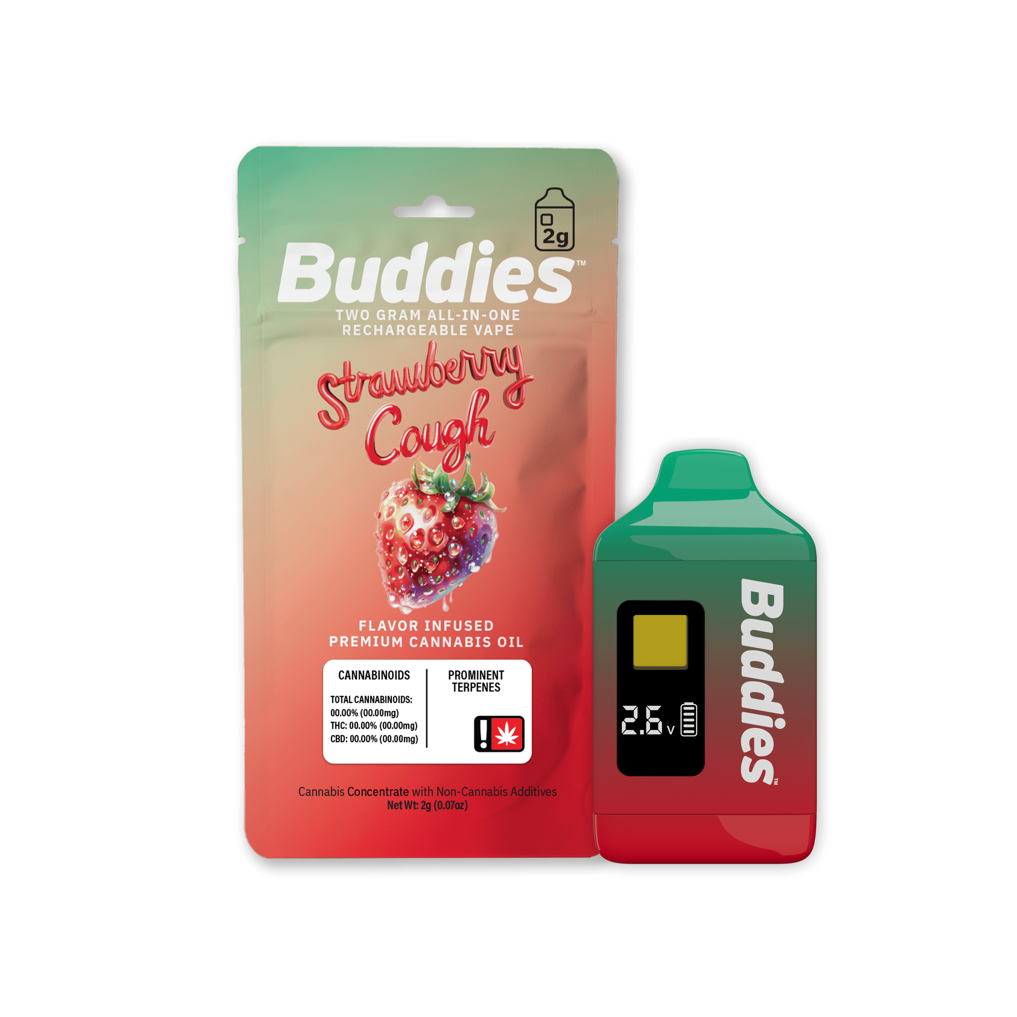 Buddies Brand: Strawberry Cough