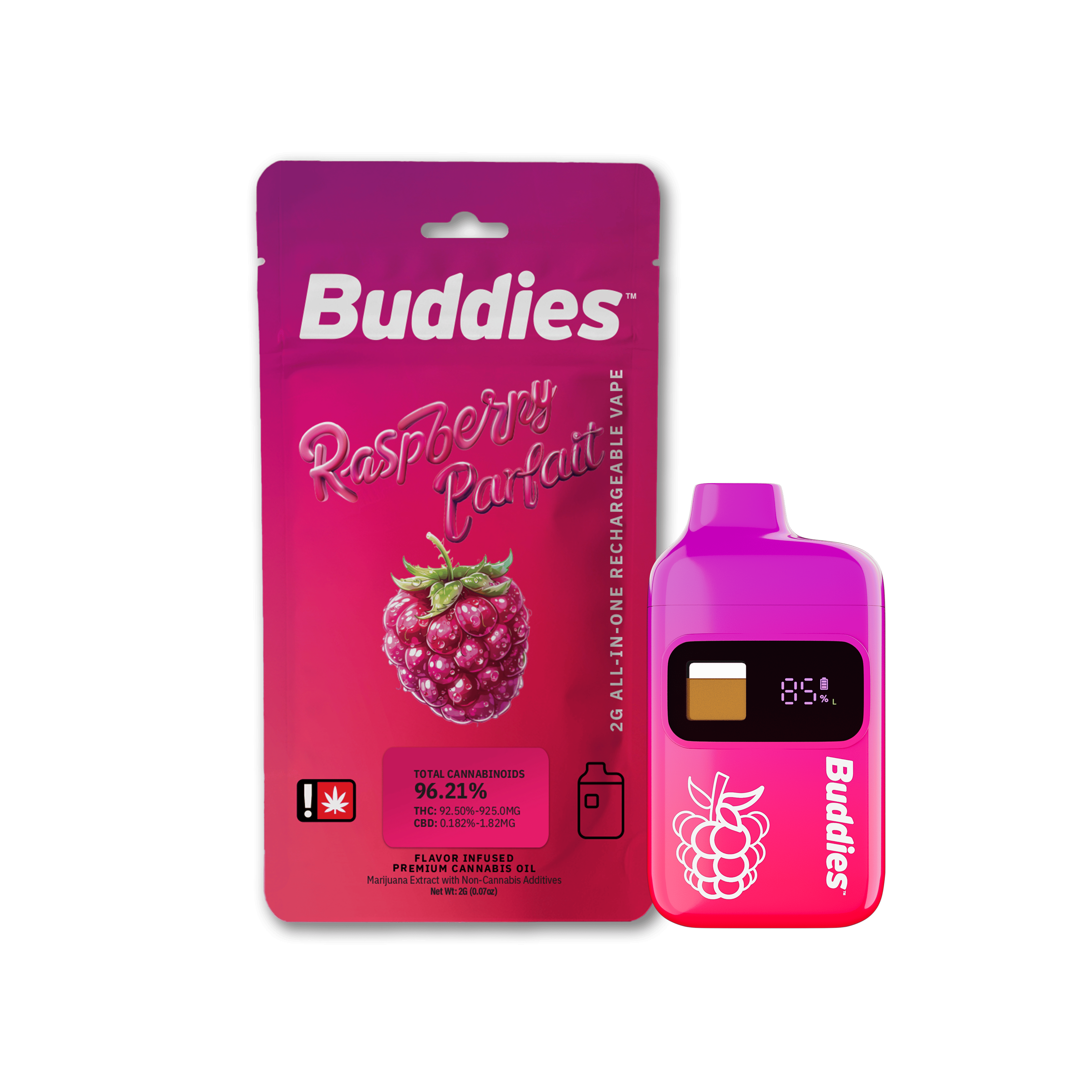 Buddies Brand: Raspberry Parfait
