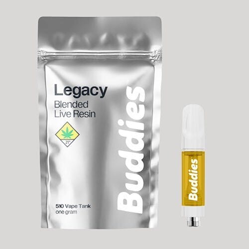 Acapulco Gold | Live Legacy Cartridge | 1g by Buddies Brand