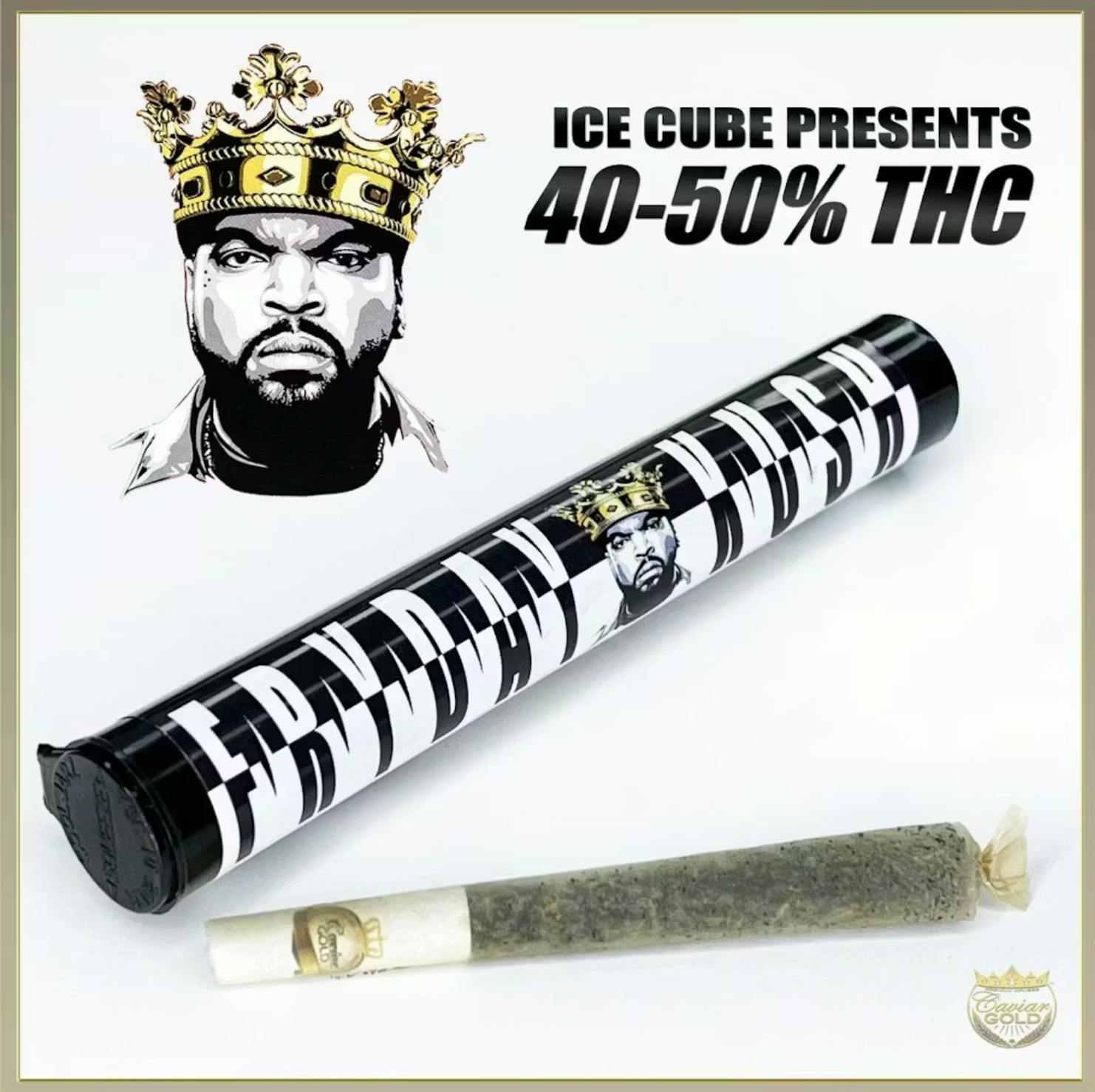 Caviar Gold: Ice Cube Cone