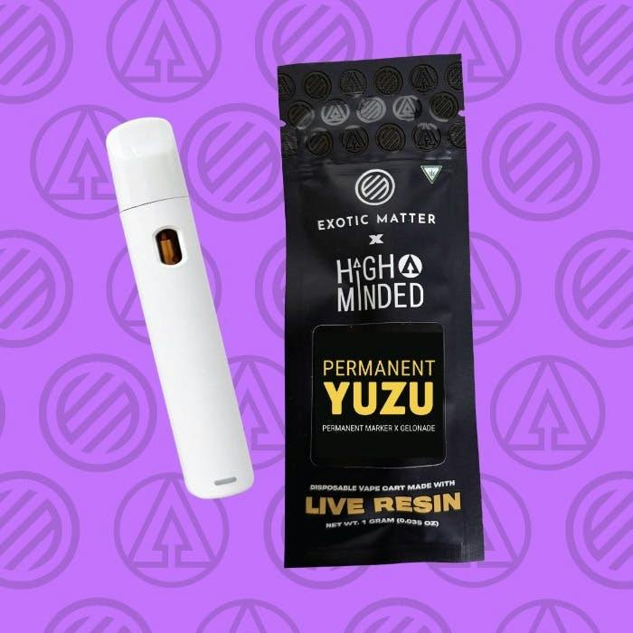 High Minded | Permanent Yuzu | Disposable | 1g