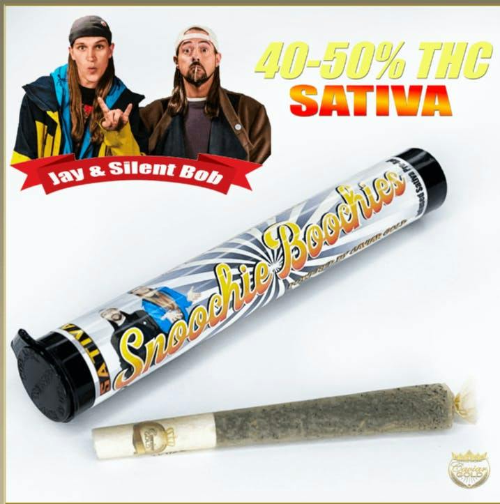 Jay & Silent Bob Cone | Snoochie Boochies | Infused Pre-Roll | 1.3g by Caviar Gold