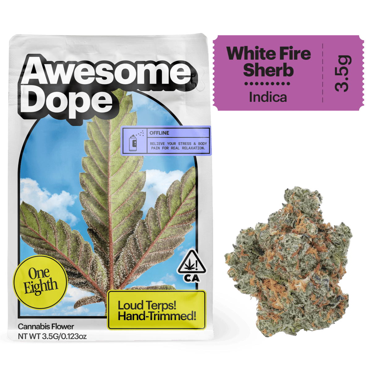 Awesome Dope: White Fire Sherb