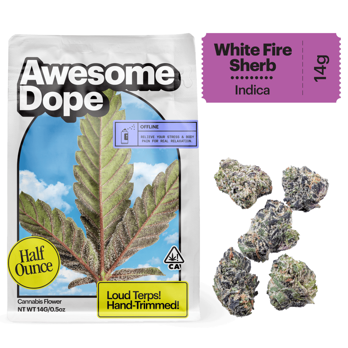Awesome Dope: White Fire Sherb