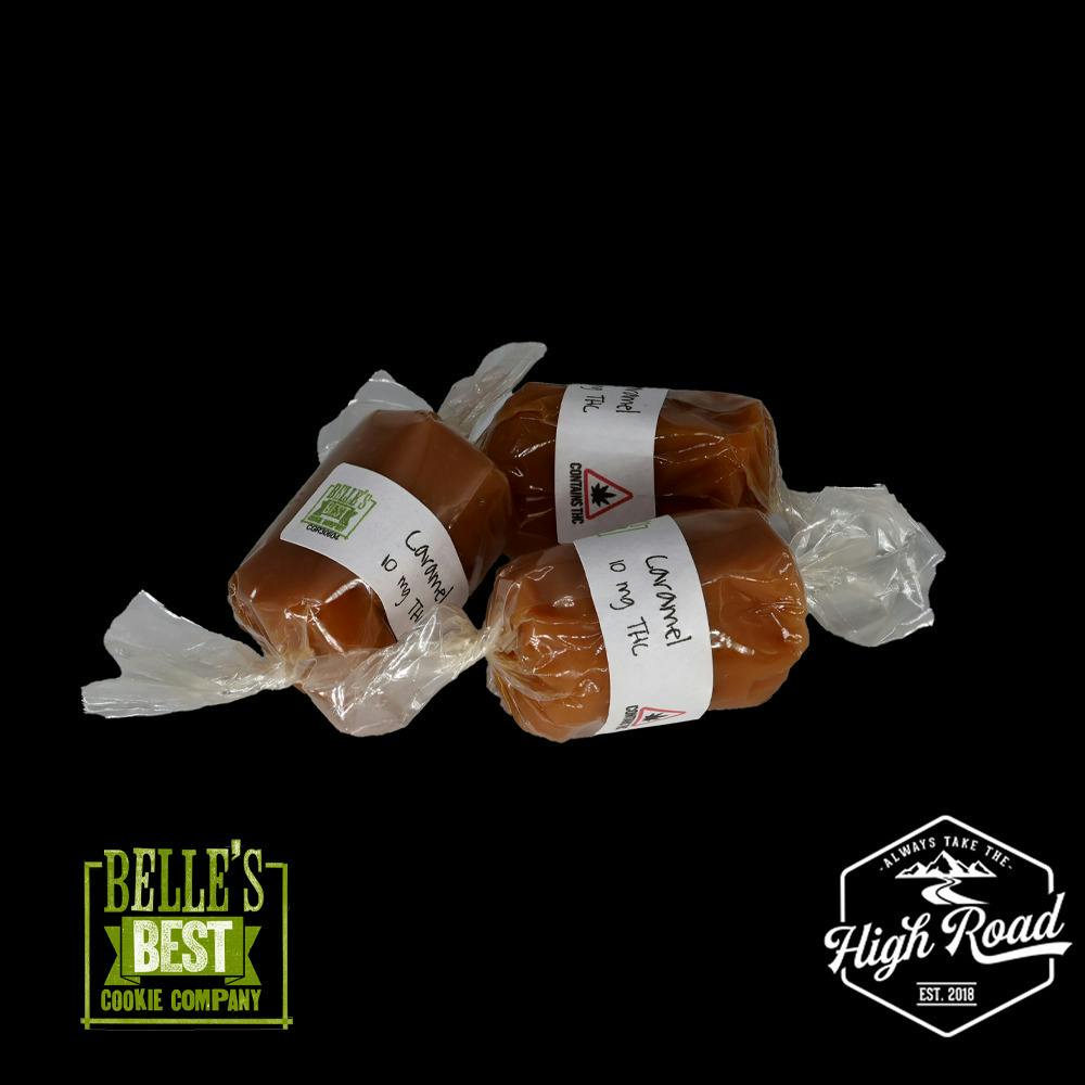 Belles Best : 10mg Full Spectrum Caramel | 10mg/ea at High Road Gray (Medical)
