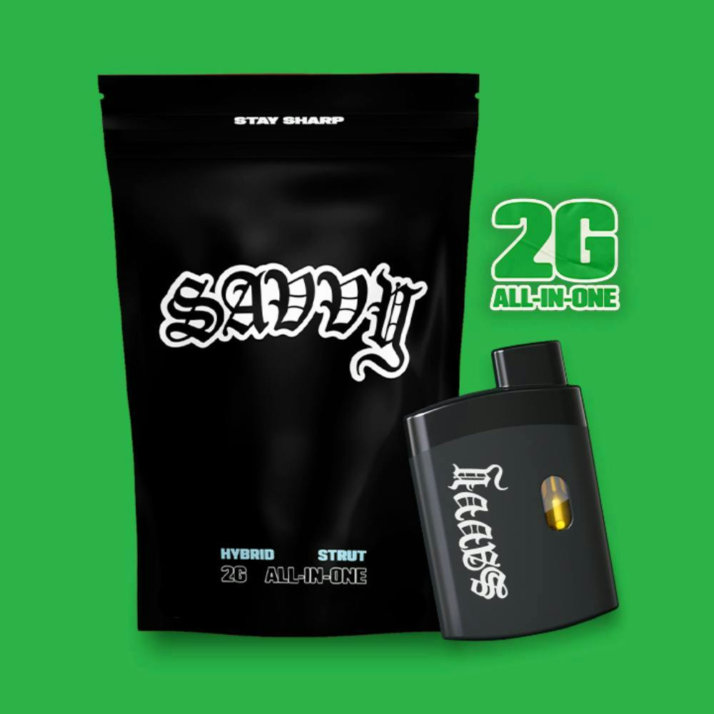 Savvy | Sapphire Kush Diesel | Disposable | 2g by Savvy