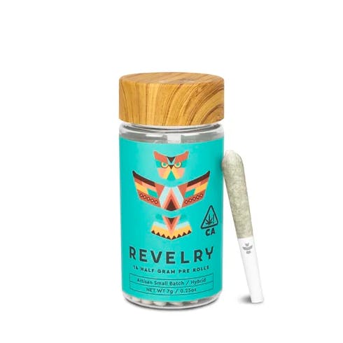 Revelry Herb Co | Brain Freeze | Mini Pre-Rolls | 0.5g each | 14pk