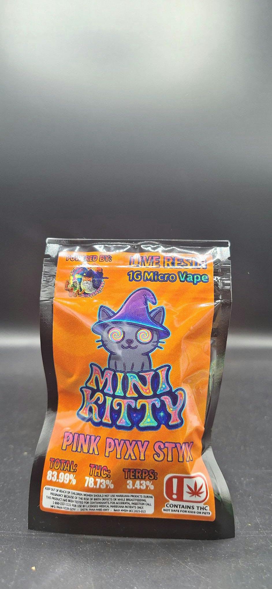 Sorcery Solventless | Pink Pyxy Styx | Live Resin Disposable | 1g