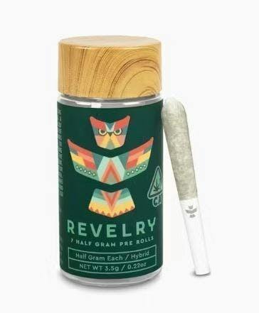 Revelry Herb Co | Mandarin Sunset | Mini Pre-Rolls | 0.5g each | 14pk