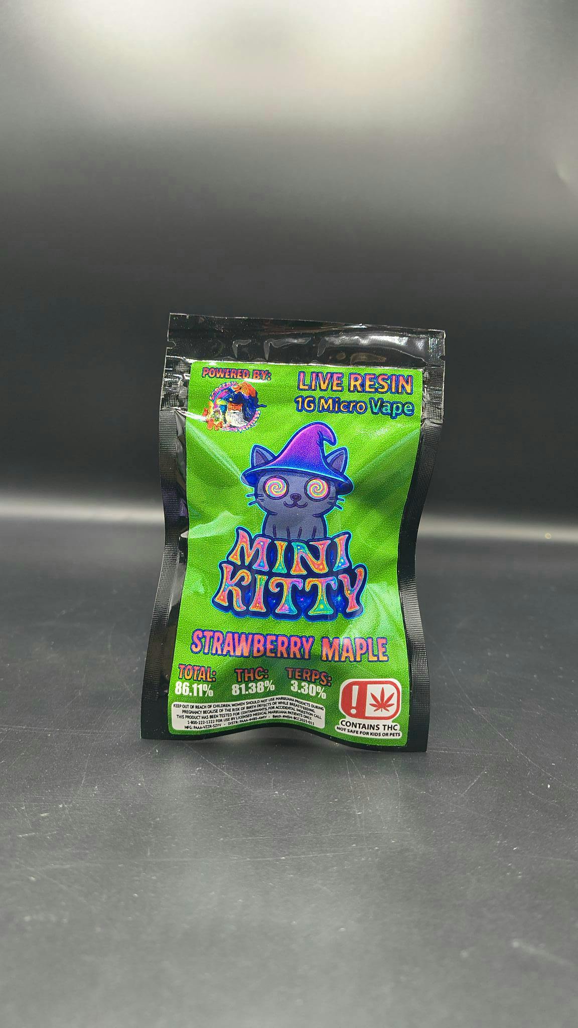 Sorcery Solventless | Strawberry Maple | Live Resin Disposable | 1g