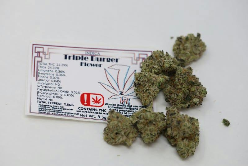 7 Leaf | Triple Burger | Flower | 7g by 7 Leaf