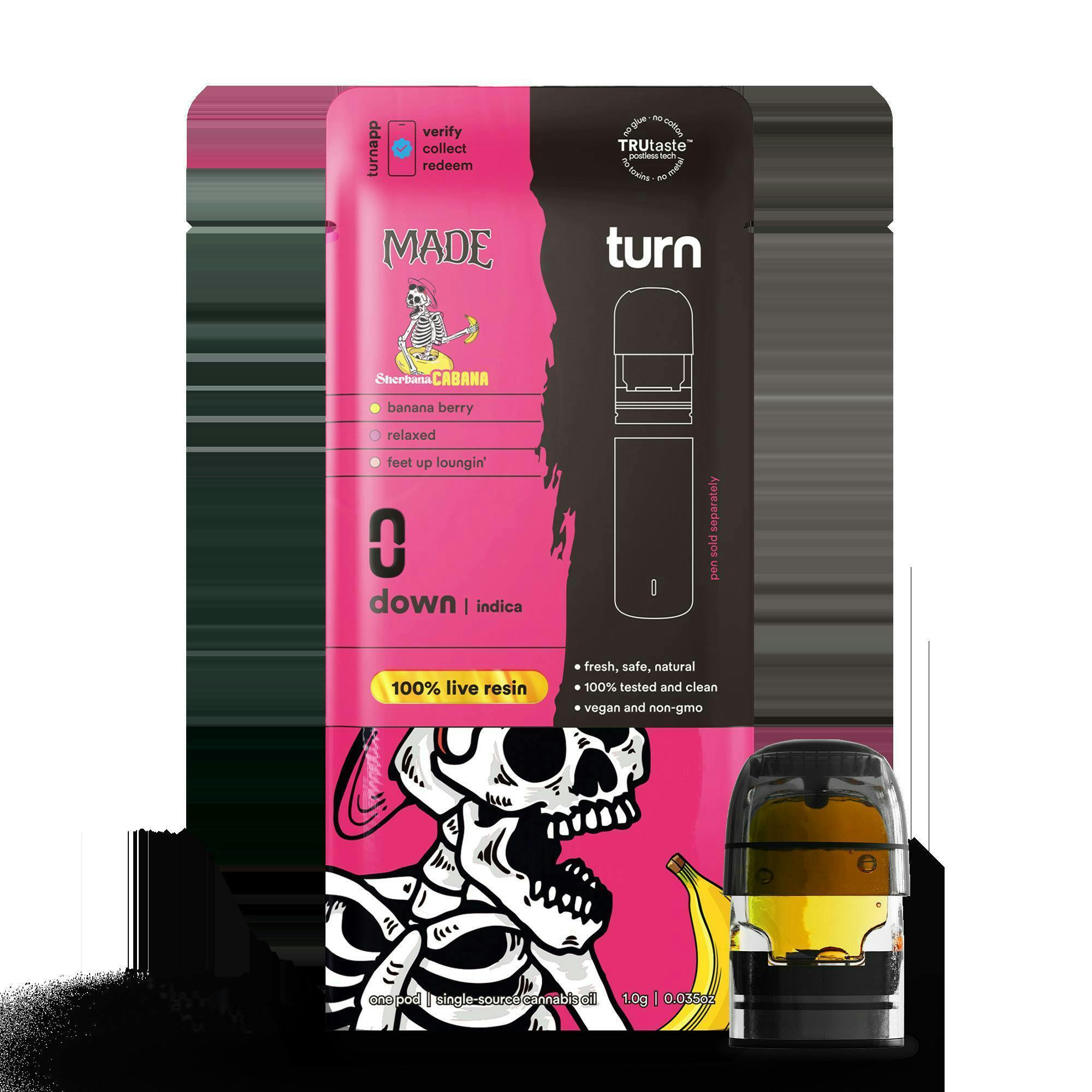 Sherbana Cabana · Live Resin Pod