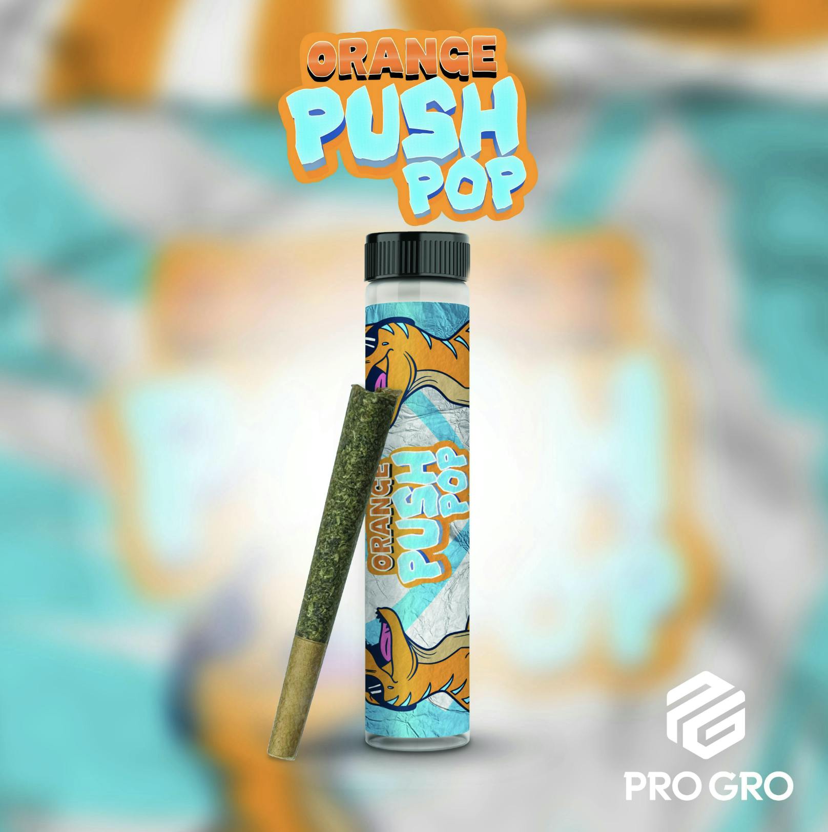 Pro Gro | Orange Push Pop | Joint | 1g