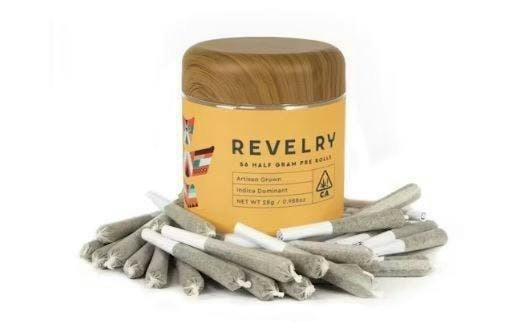 Revelry Herb Co | Strawberry Z | Mini Pre-Rolls | 0.5g each | 56pk