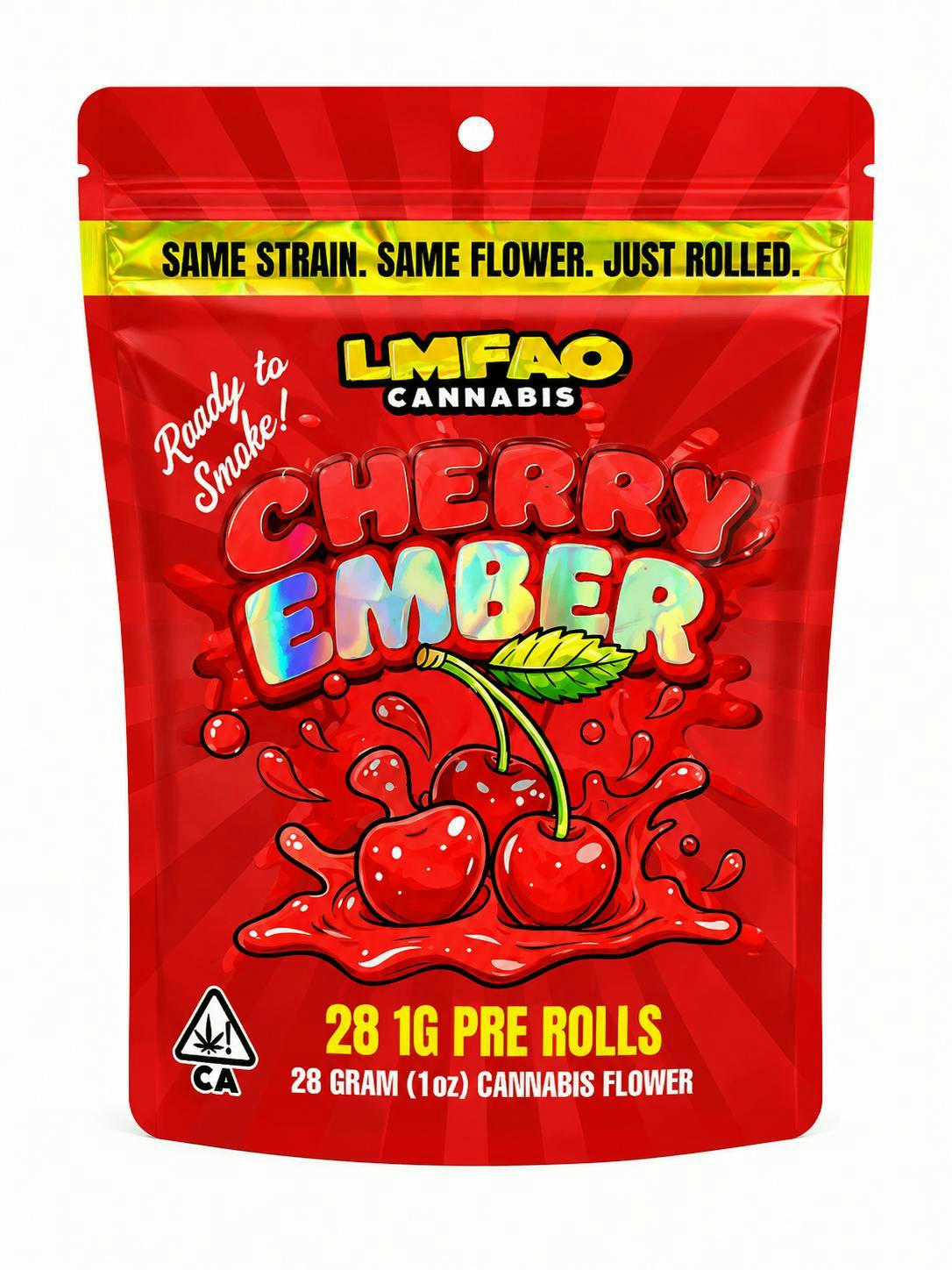 Cherry Ember | Joints | 1g each | 28pk by LMFAO Cannabis
