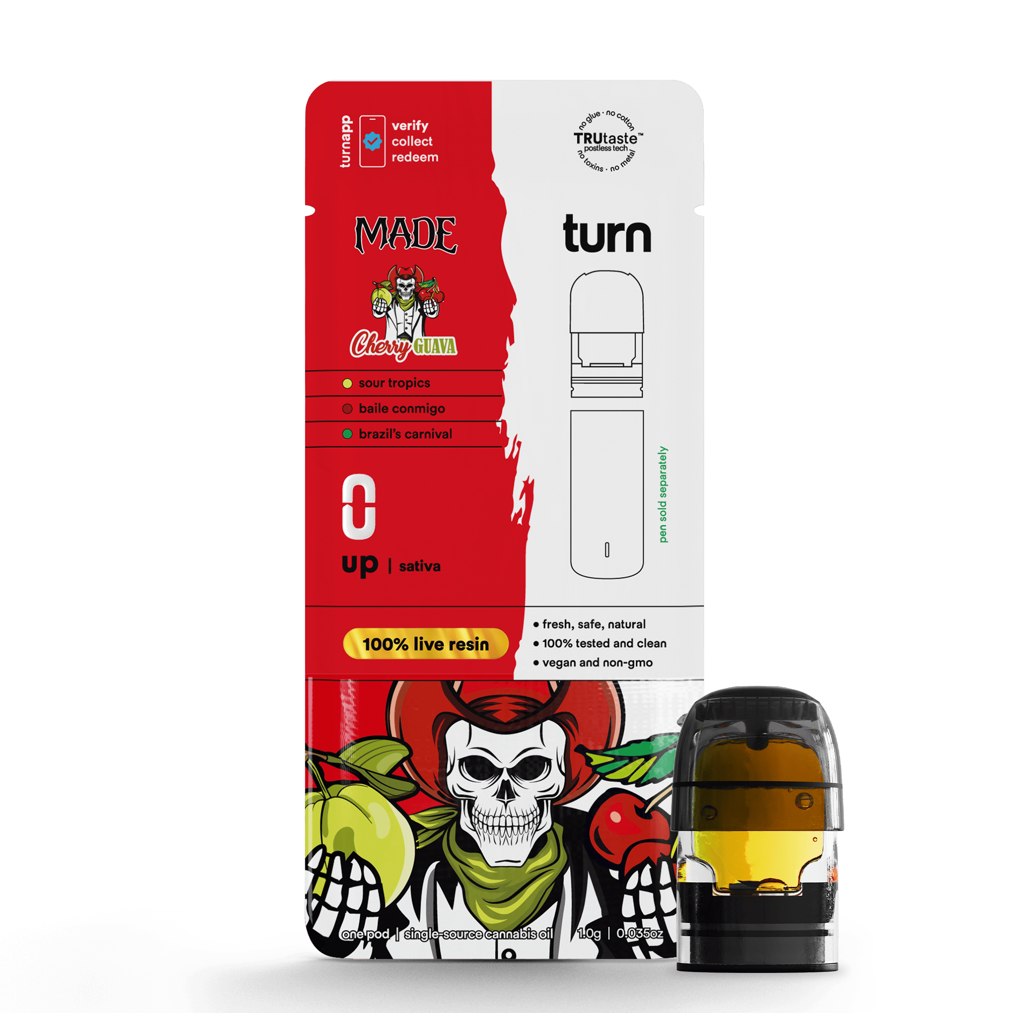 100% Live Resin · Sativa