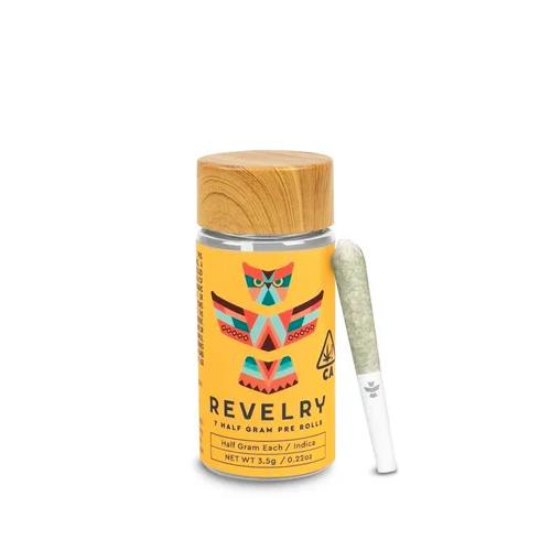 Revelry Herb Co | White Elephant | Mini Pre-Rolls | 0.5g each | 7pk