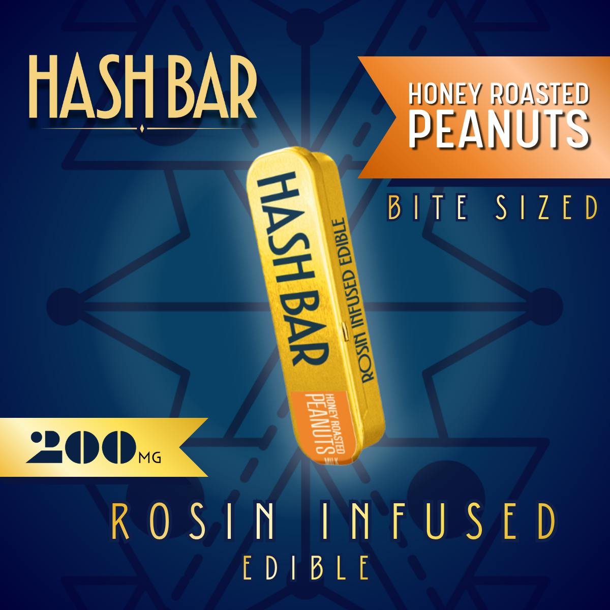 Hash Bar | Honey Roasted Peanuts Chocolate | 200mg | Single
