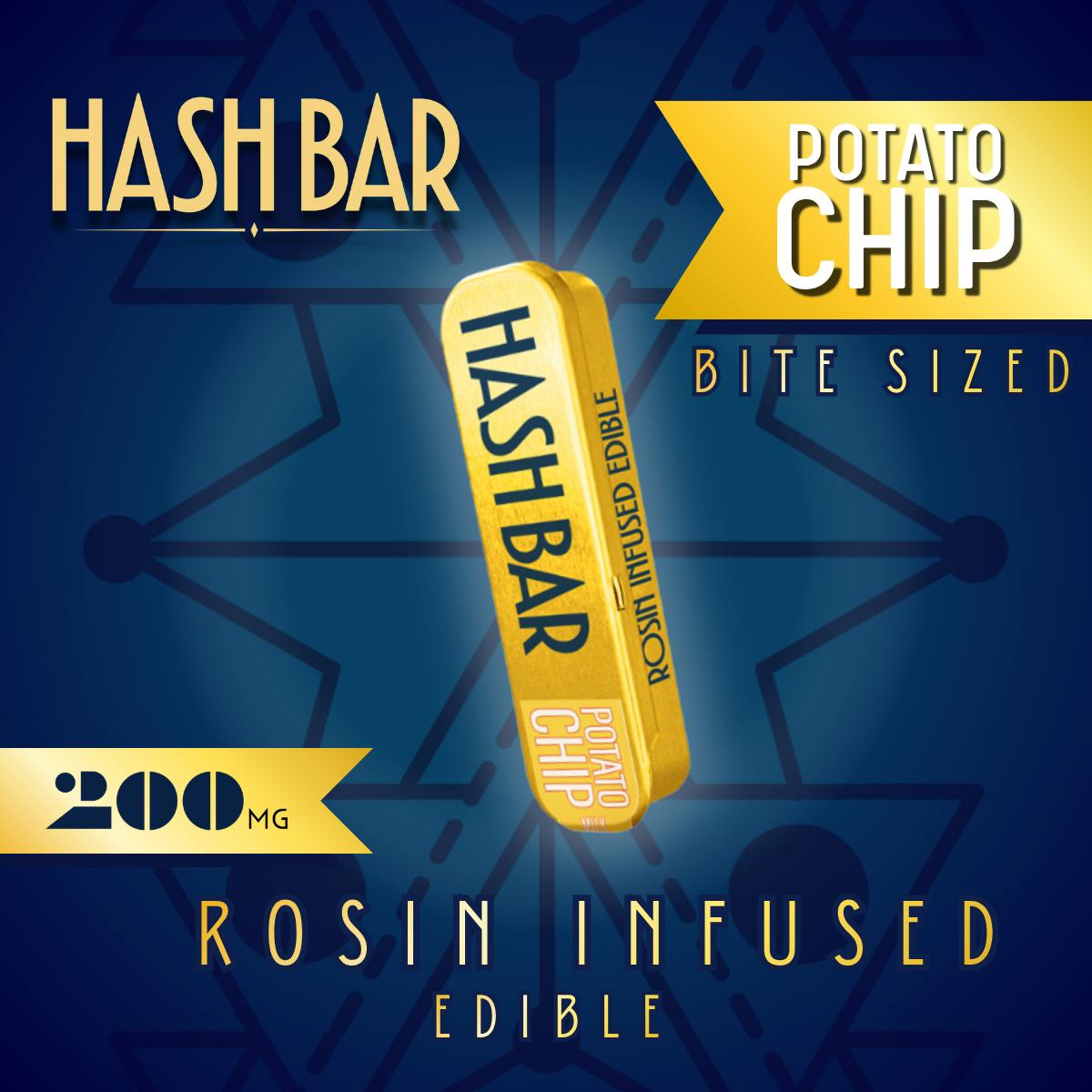 Hash Bar | Potato Chip Chocolate | 200mg | Single