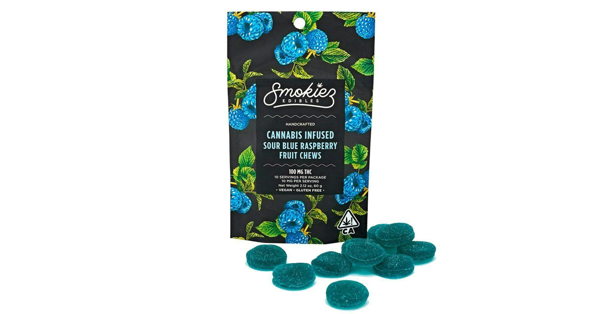 Smokiez Edibles — Sour Blue Raspberry