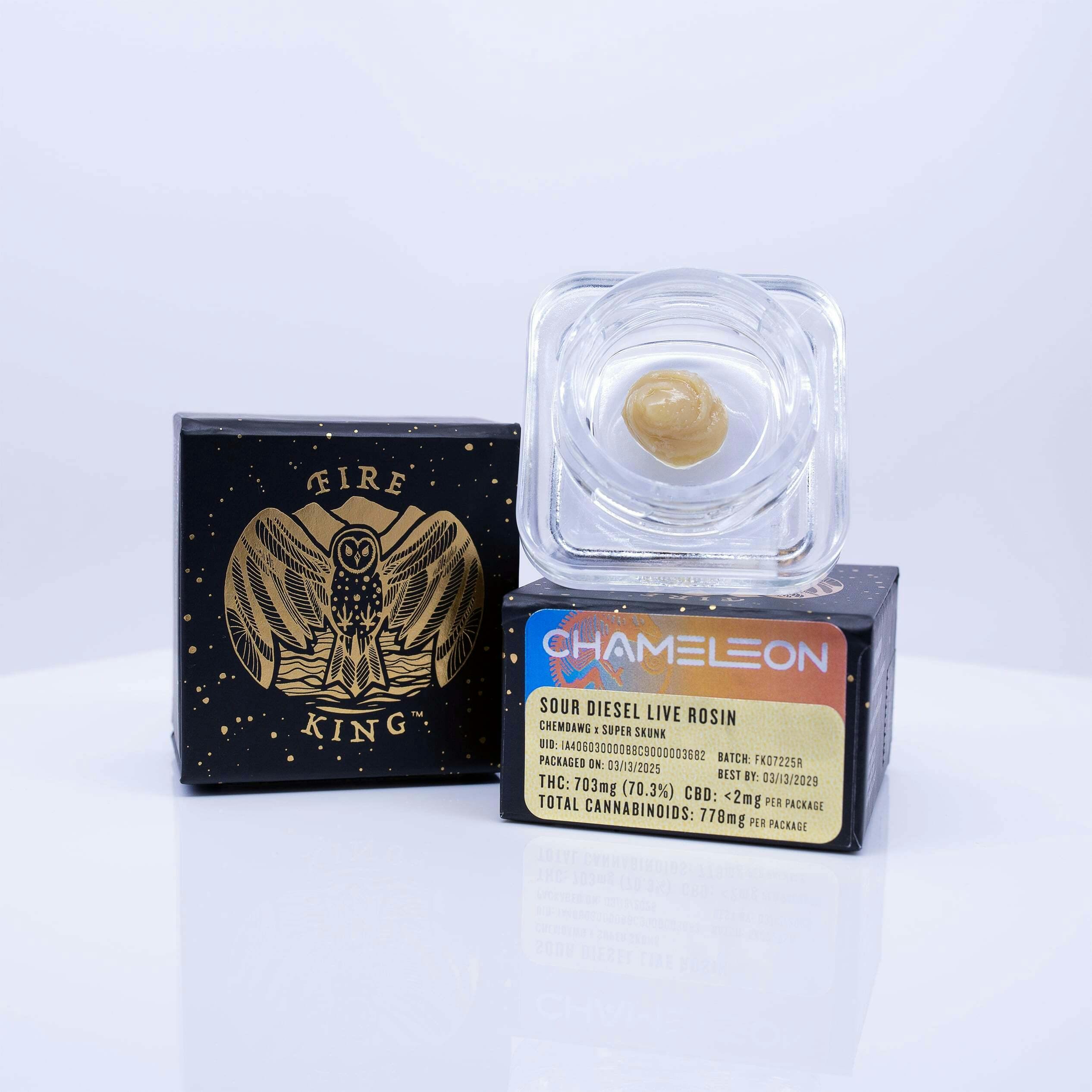 Fire King | Sour Diesel | Live Rosin | 1g