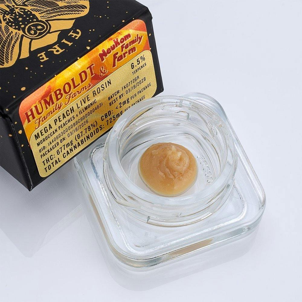 Fire King | Mega Peach | Live Rosin | 1g