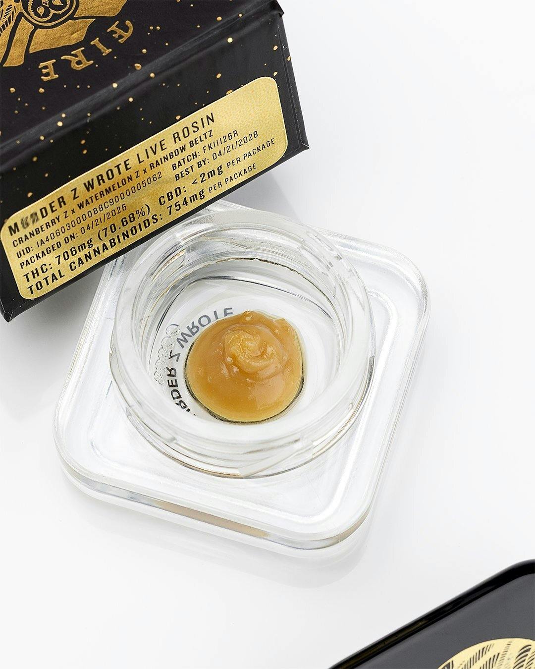 Fire King | Murder Z Wrote | Live Rosin | 1g