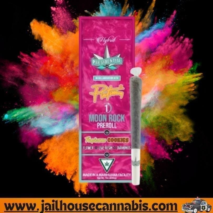 Presidential x Platinum | Tropicana Cookies | Moon Rock Infused Joint | 1g by Presidential