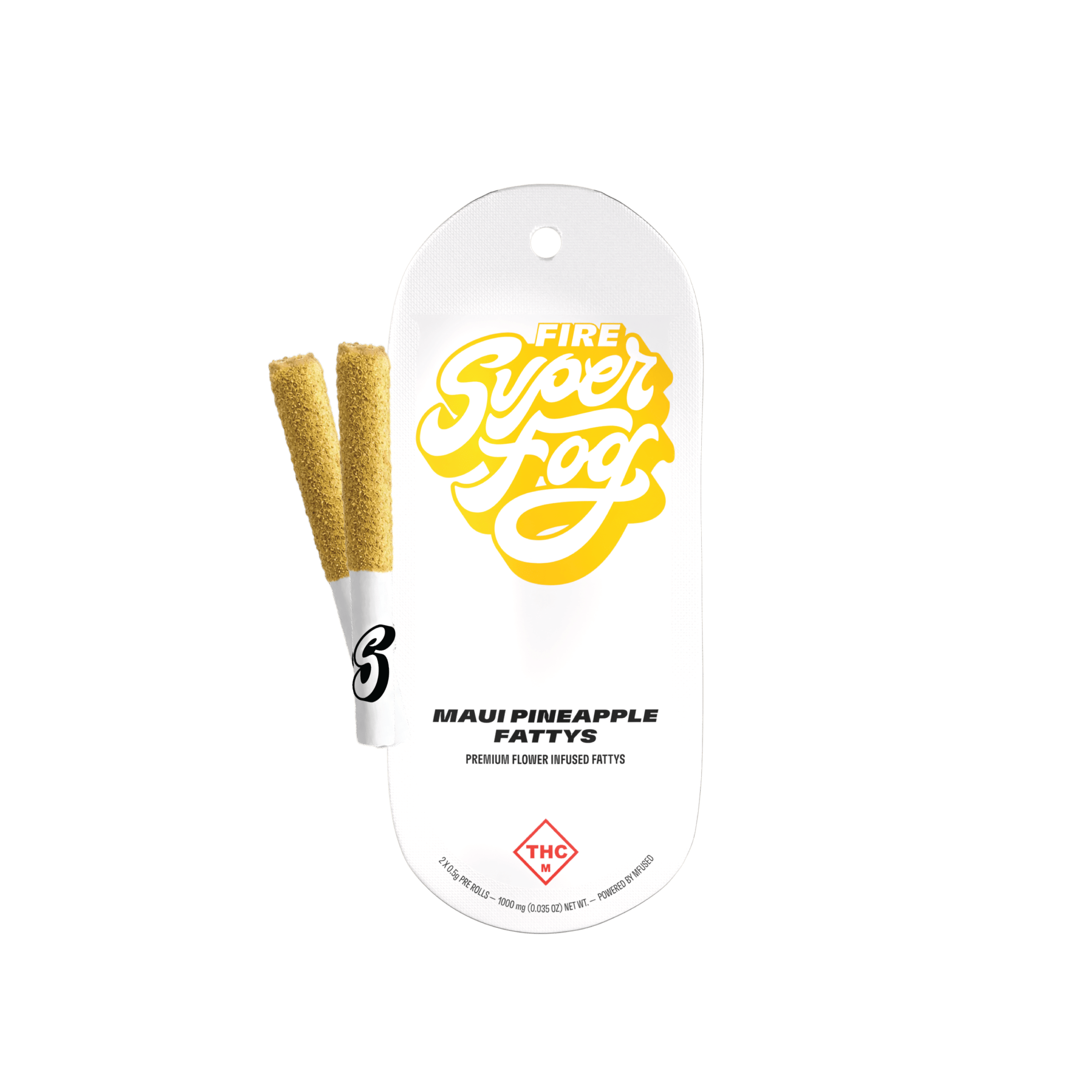 Maui Pineapple | FIRE Fatty's Infused Minis | 0.5g each | 2pk